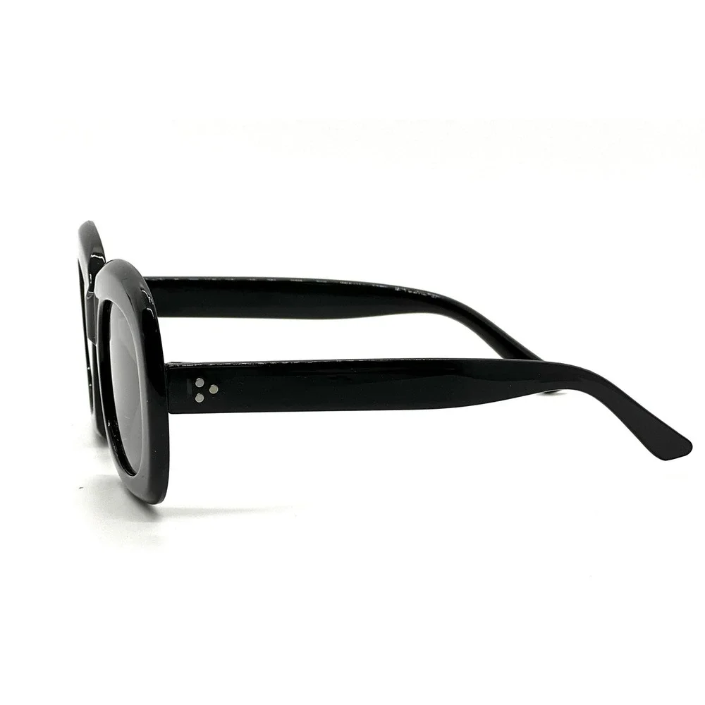 Kids Black Oversized Oval Sunglasses Fashion Fun Shades‎ UV Protection Girls New